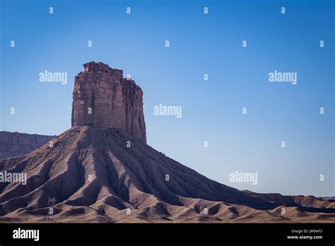 The formation known as Chimney Rock is on the Ute Mountain Reservation ...