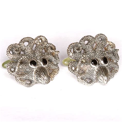 Sterling Silver Octopus Cufflinks: Cufflinks Depot