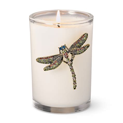 Swarovski Dragonfly Candle | Gump's