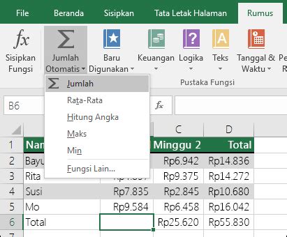 Rumus Kali Di Excel - Berbagi Informasi