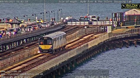 The first South Western Railway Class 484 to Ryde Pier Head, Isle of ...