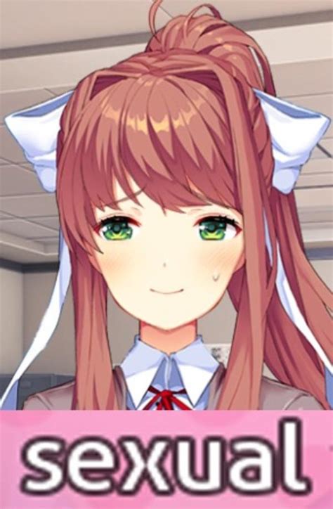 Sexual Monika | Doki Doki Literature Club | Know Your Meme