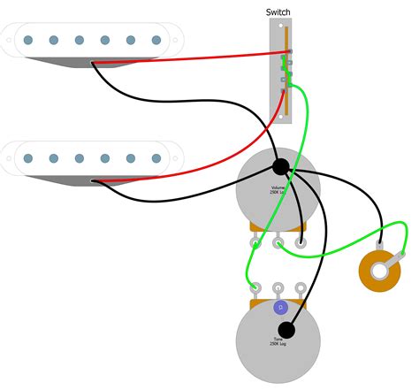 Guitar Wiring Diagram 1 Pickup