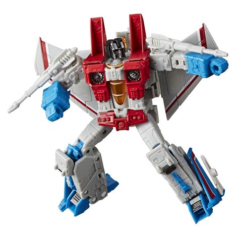 Transformers Toys Generations War for Cybertron: Earthrise Voyager WFC-E9 Starscream Action ...