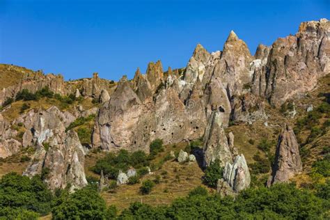 Zangezur Mountains Goris Skyline Syunik Armenia Landmark Stock Photo - Image of countryside ...