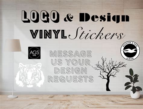 Large Custom Vinyl Window Decal Stickers Any Logo & Design - Etsy UK