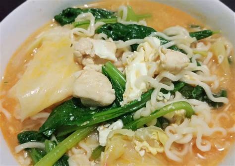 Resep Mie Kuah Curry Instan oleh Annaswa - Cookpad