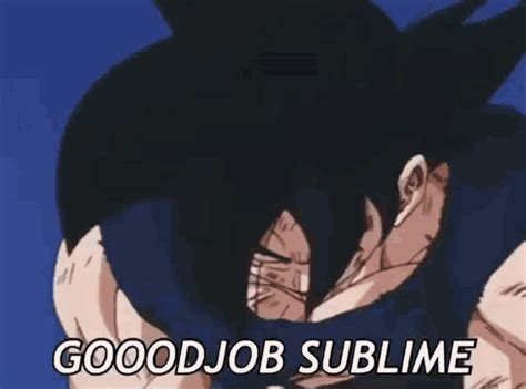 Goku Thumbs Up GIF - Goku Thumbs Up Sublime - Discover & Share GIFs