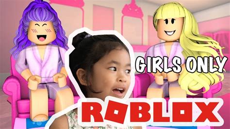 GIRLS ONLY ROBLOX GAMPE PLAY FTC FUN - YouTube