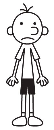 Front view of Greg Heffley : r/LodedDiper