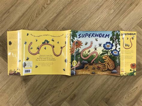 Julia Donaldson - Superworm - First Edition 2012 - Double Signed by Donaldson and Scheffler