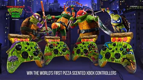 Xbox unveils TMNT pizza-scented consoles for the Mutant Mayhem ...