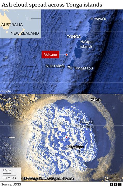 Tonga eruption: How its impact spread so widely and violently - BBC News