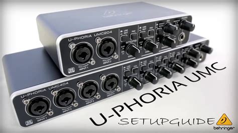 Behringer UMC Interface Setup - Driver install and Audio preferences setup PC/MAC - YouTube