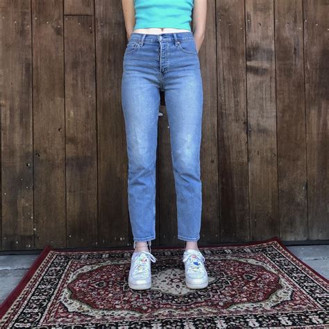 Gap Women's Blue Jeans | Depop