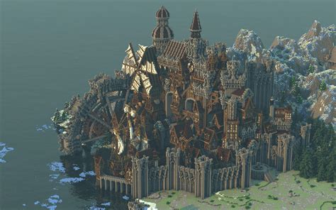 Conderial - A Steampunk-Medieval city by Notux on DeviantArt