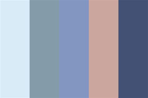 muted blue Color Palette | Blue colour palette, Color palette, Blue ...