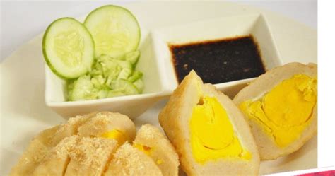 Jennys Cupboard: Empek Empek Indonesian Fish Cake Dumplings Recipe