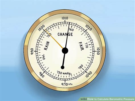 How to Calculate Barometric Pressure: 6 Steps (with Pictures)