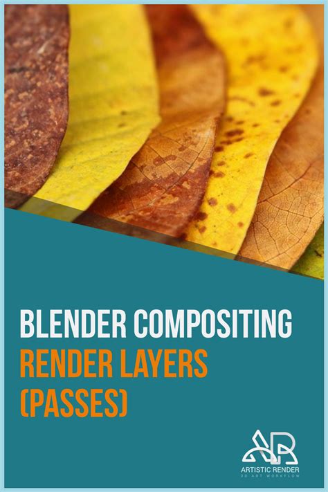 Blender compositing render layers(passes) - Artisticrender.com