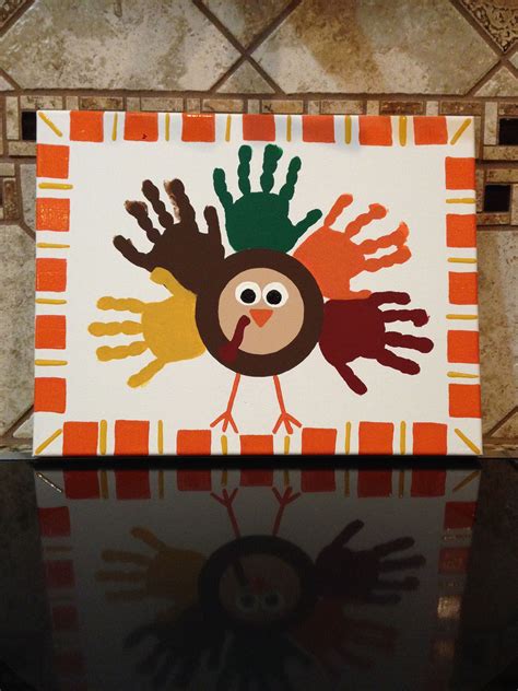 Thanksgiving Handprint Art