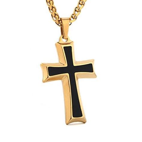 36 of the Best Mens Black Cross Necklaces in 2020 - InnovatoDesign