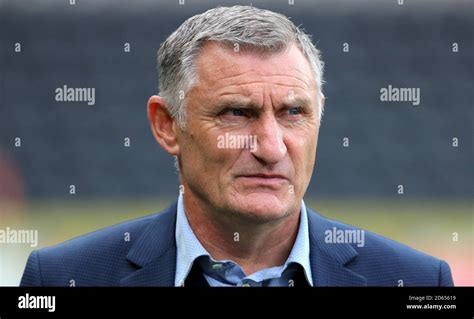 Blackburn Rovers manager Tony Mowbray Stock Photo - Alamy