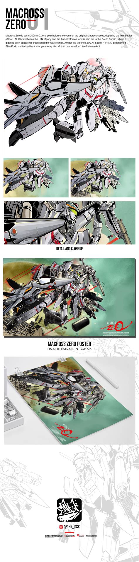 Macross Zero Illustration on Behance