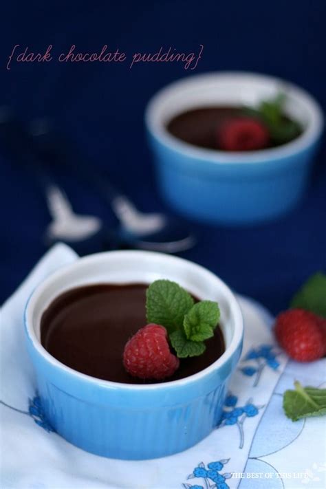 Dark Chocolate Pudding #glutenfree #vegan www.bestofthislife.com Coconut Milk Pudding, Vegan ...