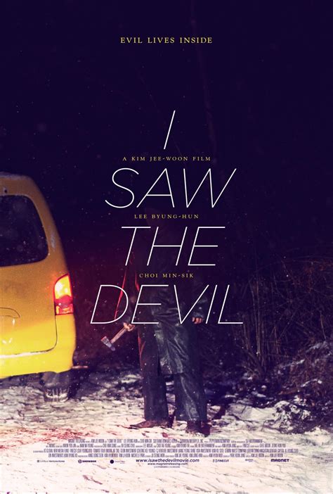 I SAW THE DEVIL Poster Red-Band Trailer