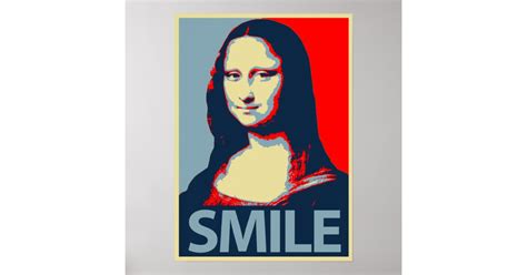 Mona Lisa Smile Poster | Zazzle