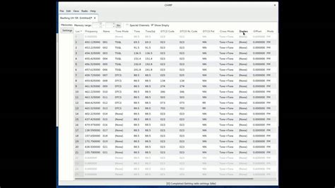 Baofeng uv 5r programming software chirp