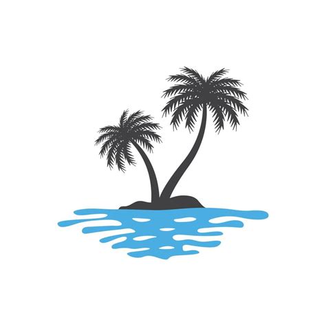 palm beach logo 20190962 Vector Art at Vecteezy