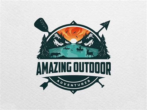 Amazing Outdoor Logo Design by Ramraj Designer on Dribbble