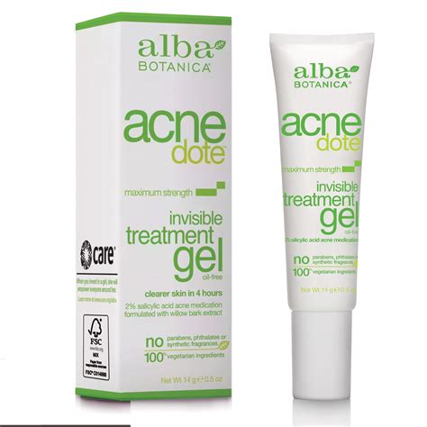 Alba Botanica Acnedote Maximum Strength Invisible Treatment Gel, 0.5 oz. - Walmart.com - Walmart.com