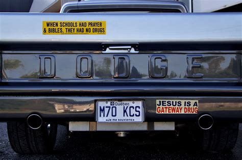 Behold the World's Most Unhinged Christian Bumper Stickers - RELEVANT