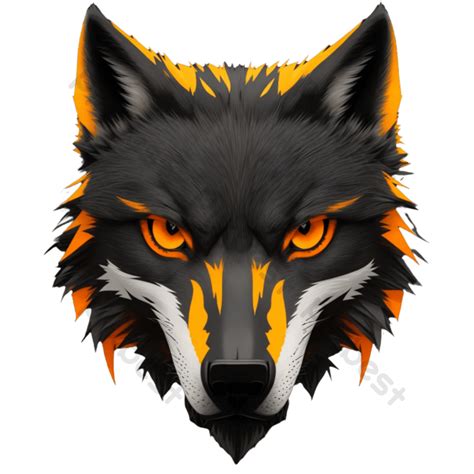 Fox Angry Face Illustration Art Design PNG Images | PNG Free Download - Pikbest