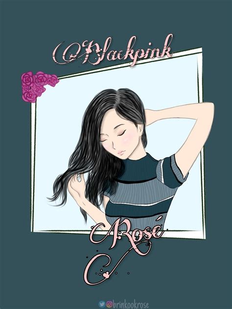 BLACKPINK Rosé Fanart #blackpink #blackpinkfanart #rose #roséfanart # ...