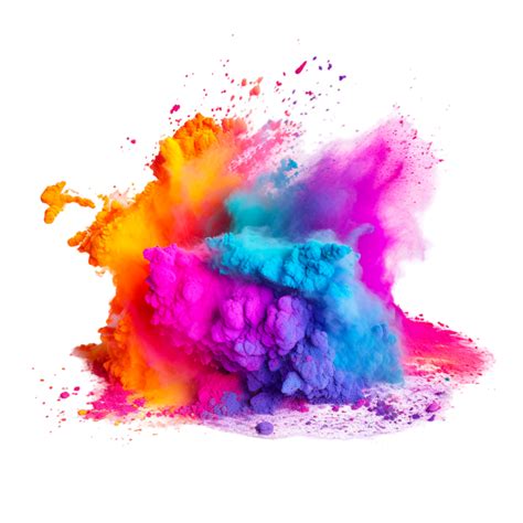 Happy Holi Colors Splash Powder Ai Generative Festival Of India Ai ...