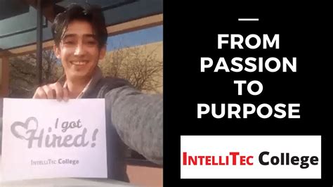 Information Technology Graduate Turns Passion Into Purpose! - IntelliTec College