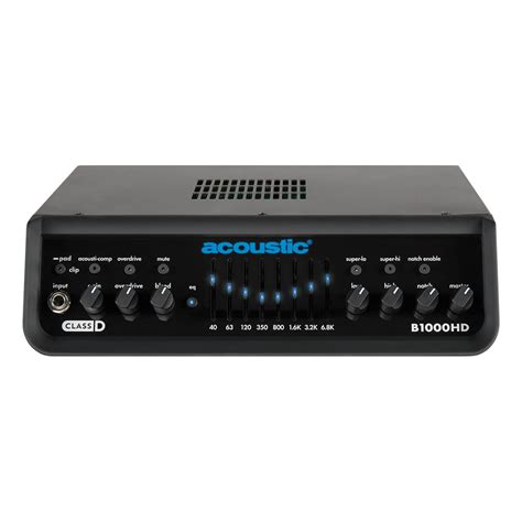 B1000HD Class-D Bass Head - Acoustic Control Corp