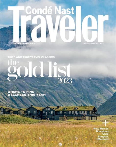 Conde Nast Traveler Magazine Subscription | MagazineLine