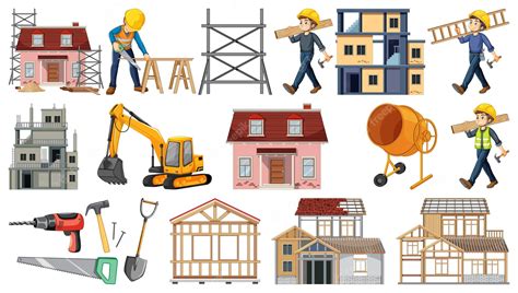 building constructions - Clip Art Library