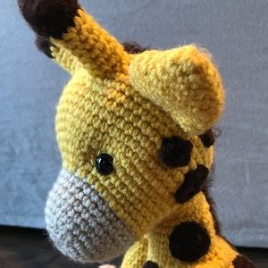 Crochet Stuffed Giraffe - Etsy