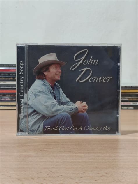 (CD) John Denver Thank God I'm A Country Boy, Hobbies & Toys, Music ...