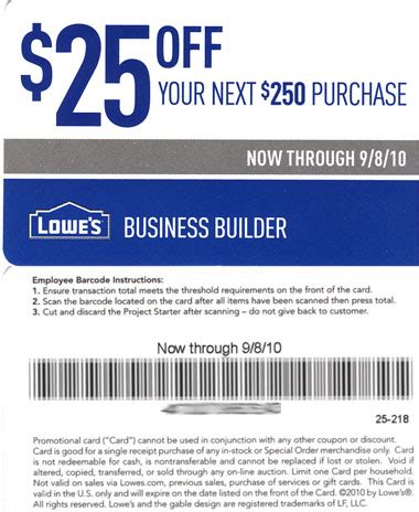 Lowes Coupon – Free Printable Coupons