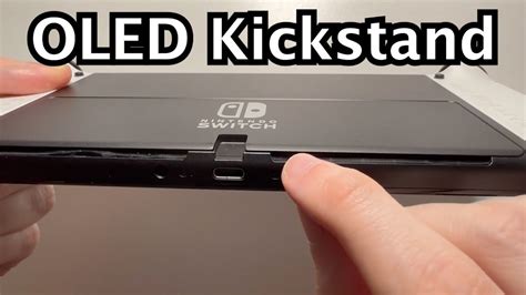 Nintendo Switch OLED: How to Open Kickstand - YouTube