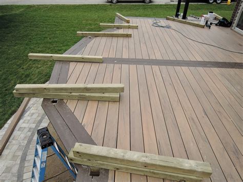 Outdoor Living: Building composite decks - Rochester Hills MI composite deck project.