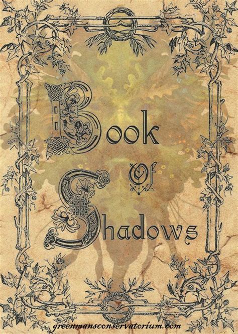 Pin on Book of Shadows