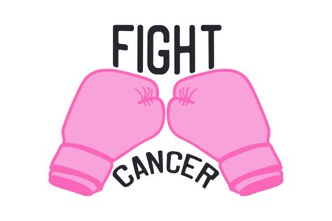 Fight Cancer SVG Cut file by Creative Fabrica Crafts · Creative Fabrica